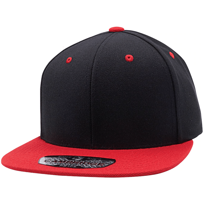 Wool snapback hat