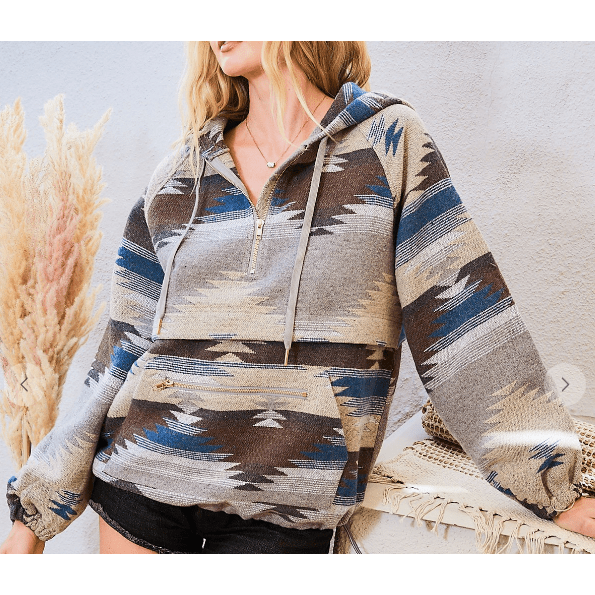 Women's Aztec Hoodie