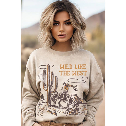 Wild Like The West Mineral Graphics Sweatshirt