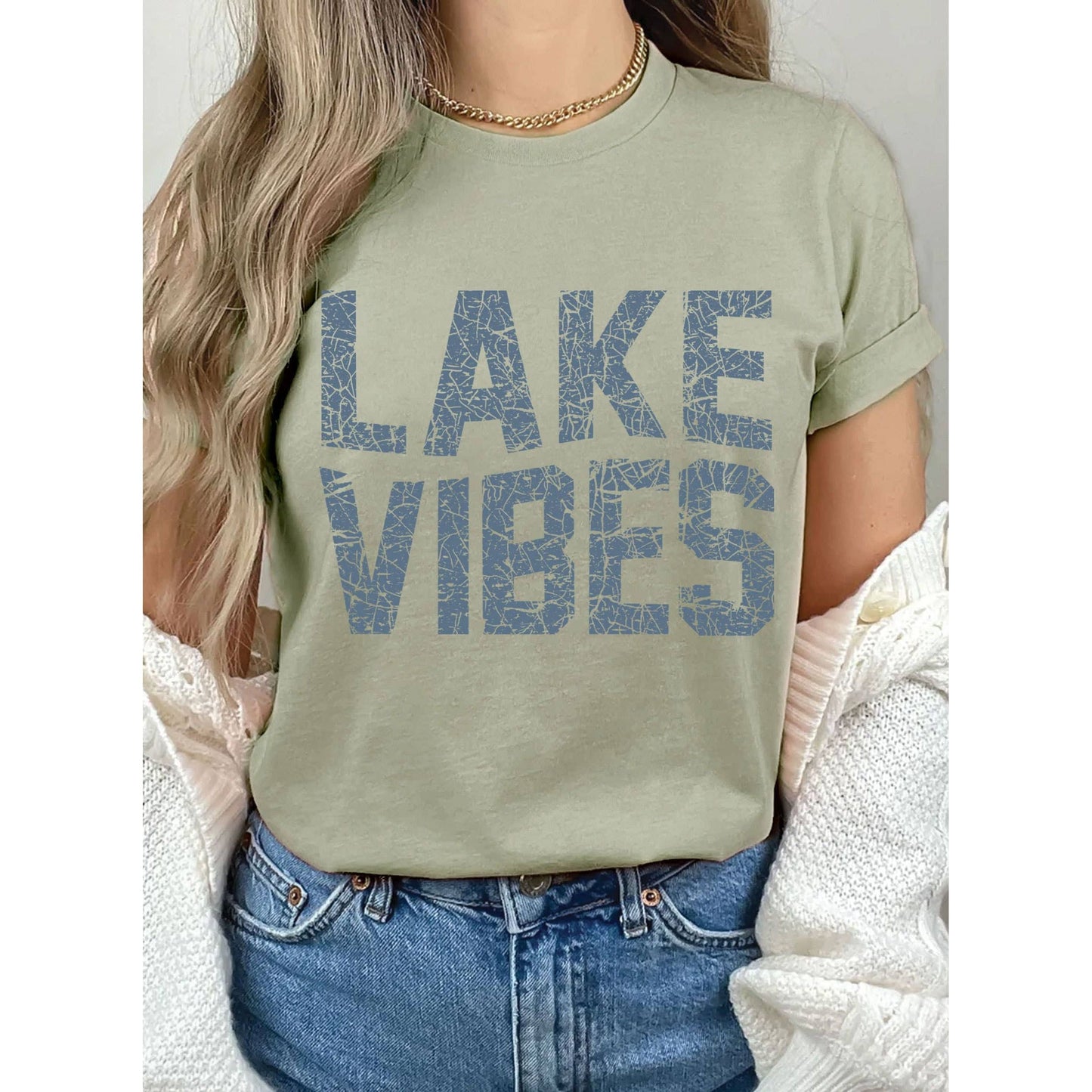 LAKE VIBES GRAPHIC TSHIRTS