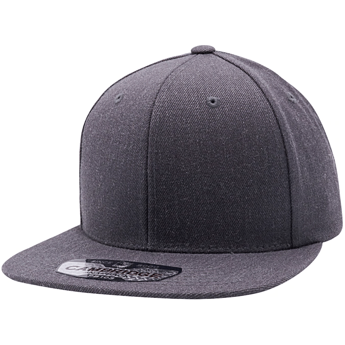 Wool snapback hat