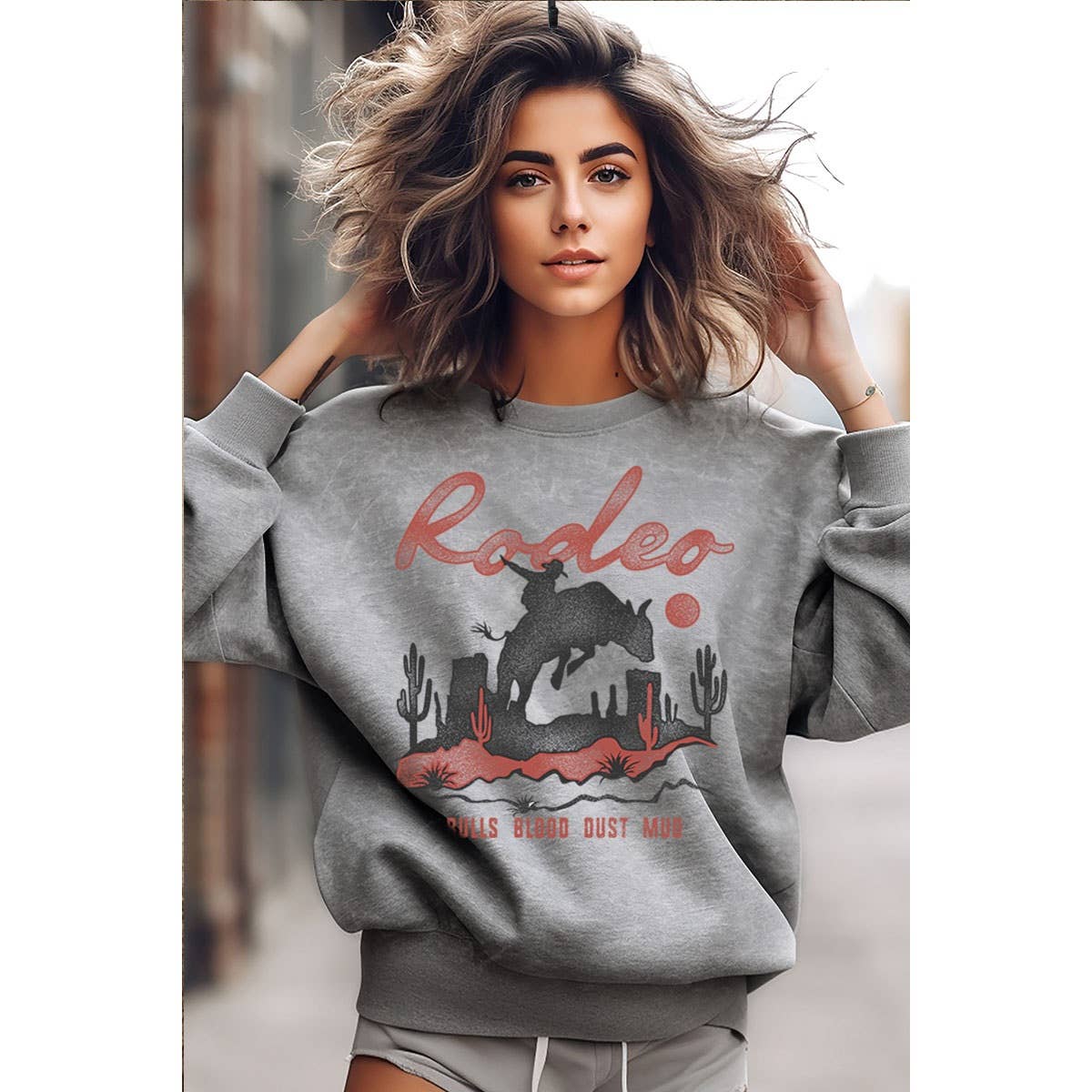 Rodeo Mineral Graphic Sweatshirt