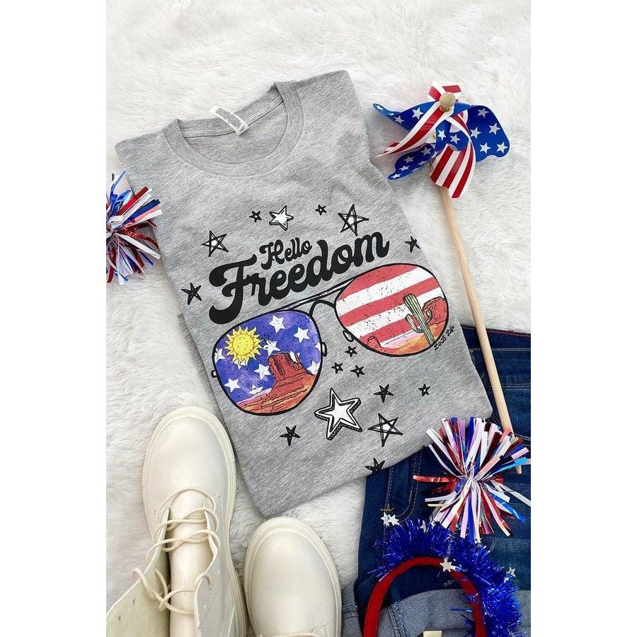 Hello freedom t-shirt
