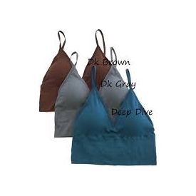 Ribbed Seamless Longline Bralette