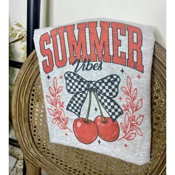Summer Vibes Cherries T-Shirt