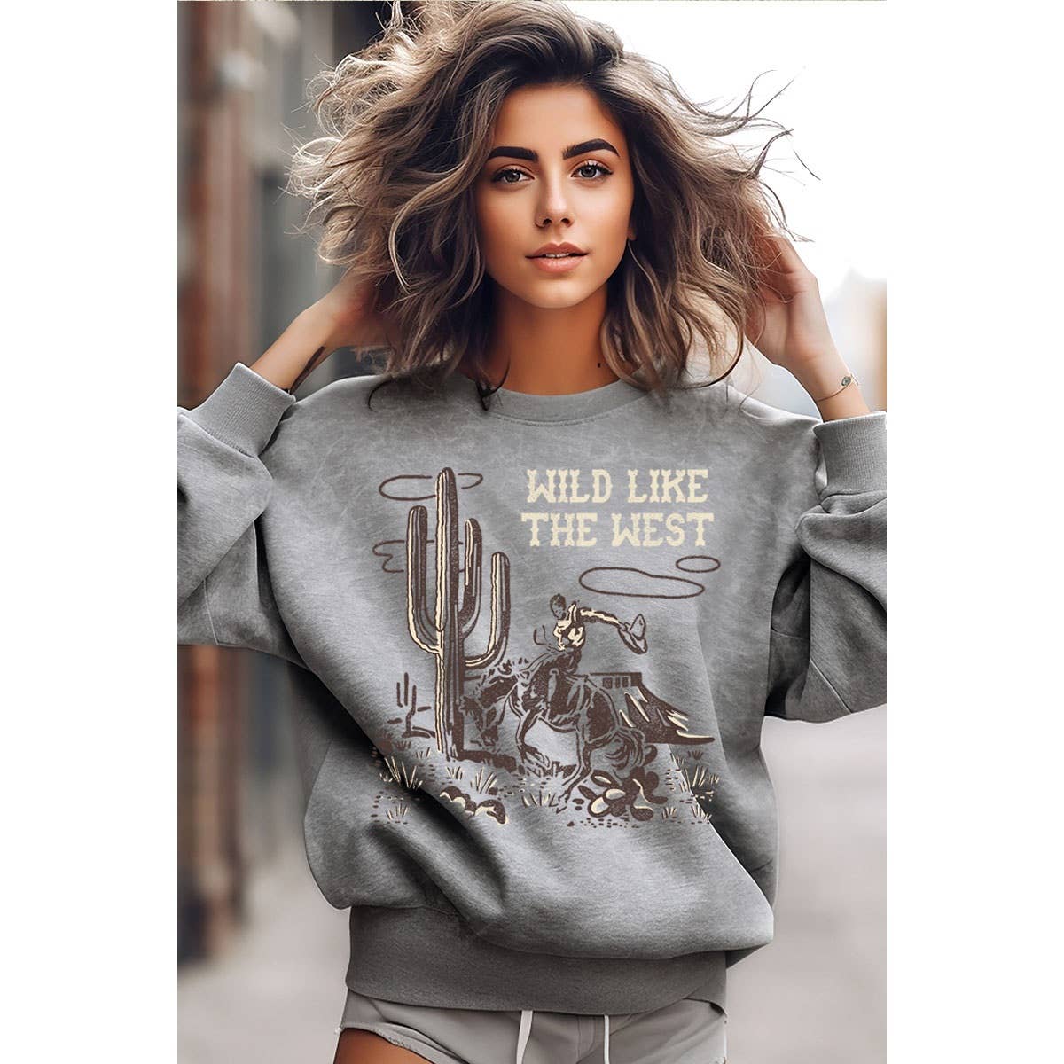 Wild Like The West Mineral Graphics Sweatshirt