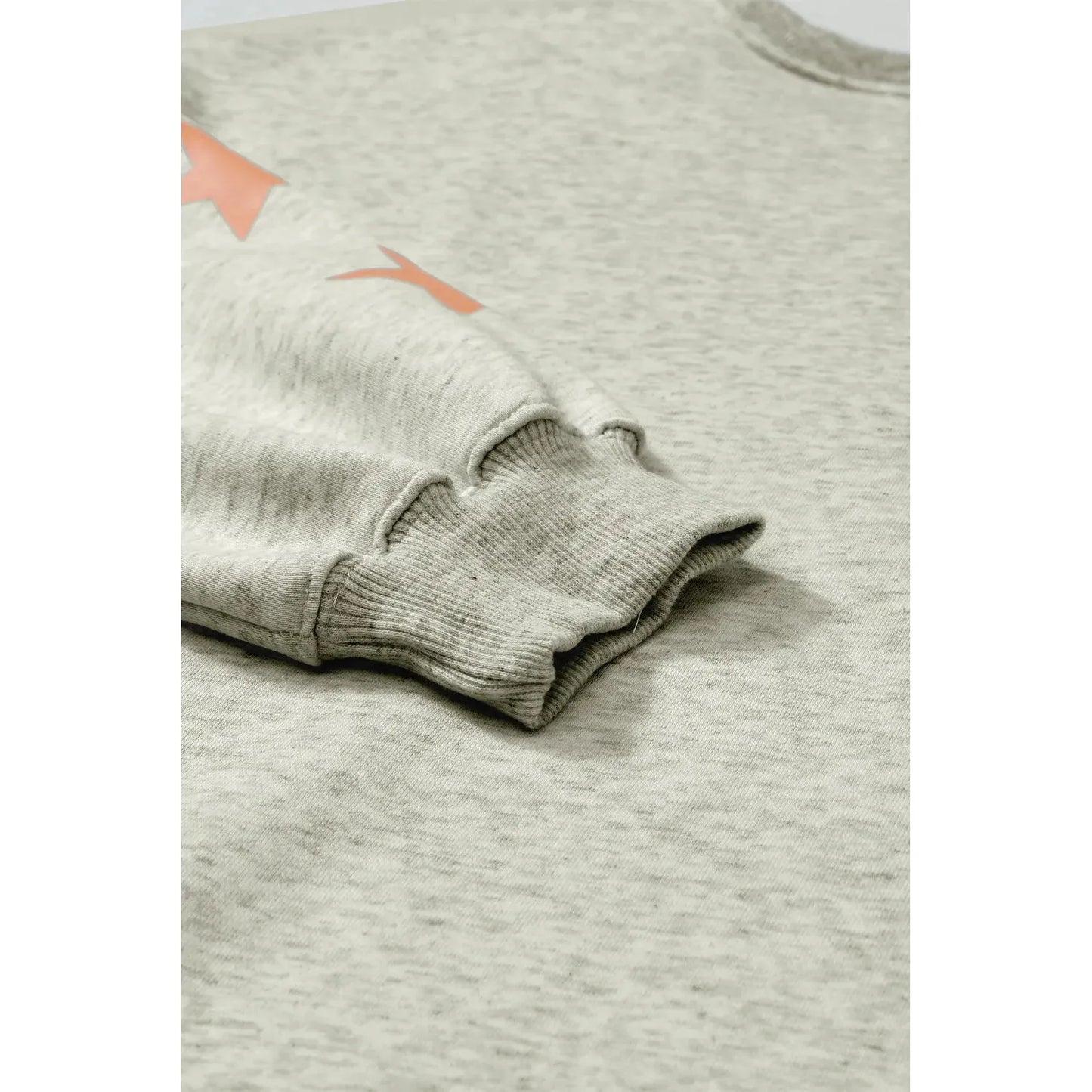 Grapefruit Orange Game Day Graphic Rugby Football Season Sweatshirt