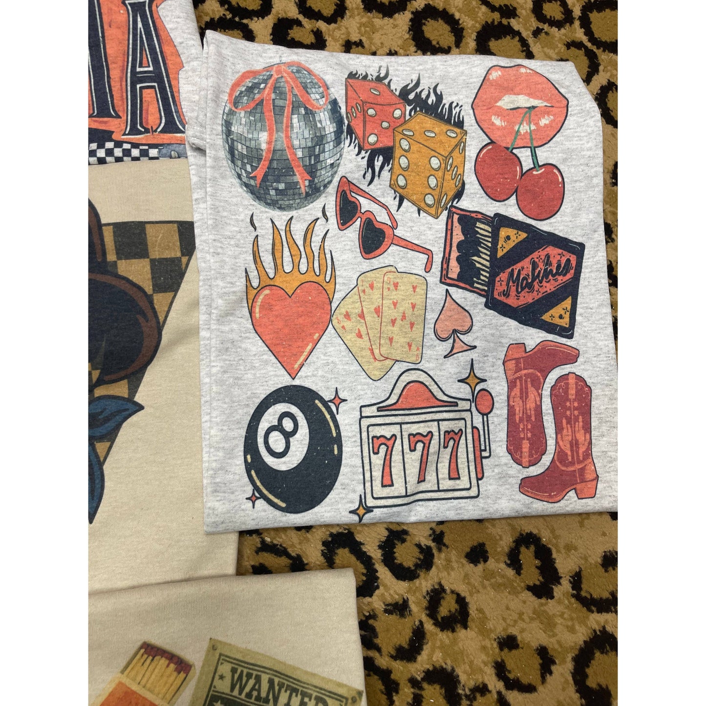 Vegas Collage Tee