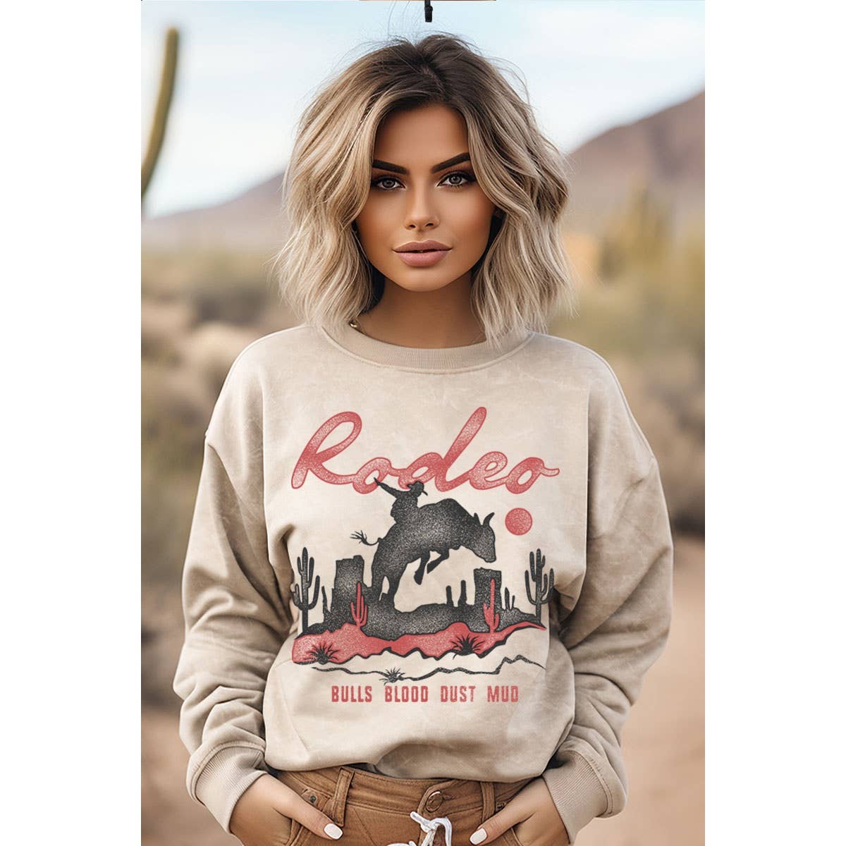 Rodeo Mineral Graphic Sweatshirt