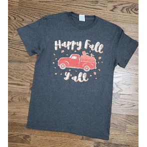 HAPPY FALL Y'ALL TRUCK T-SHIRT