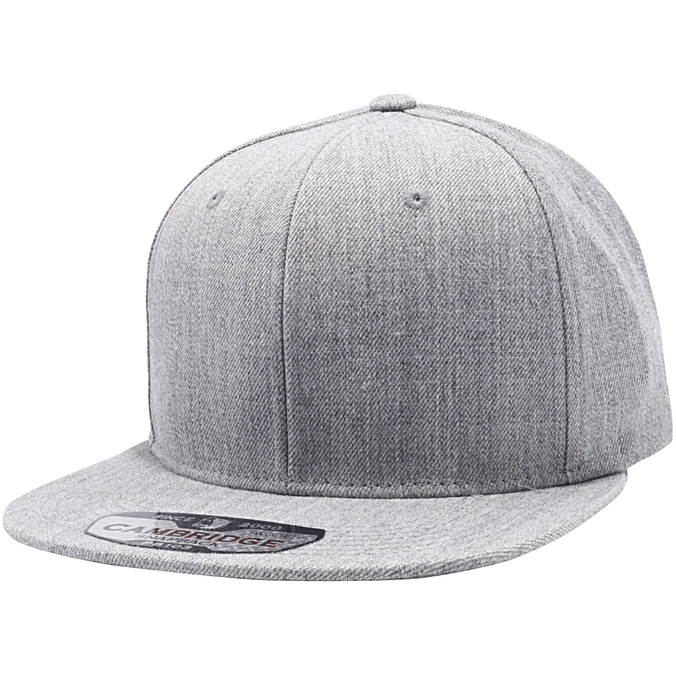 Wool snapback hat