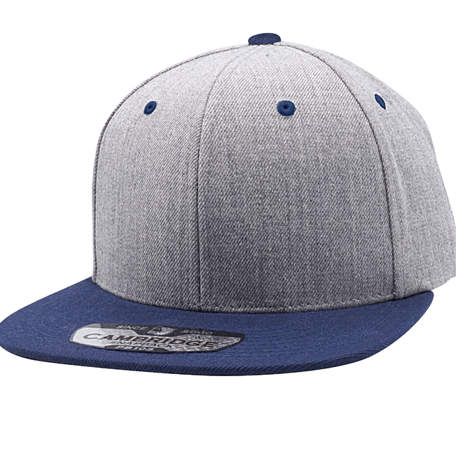 Wool snapback hat
