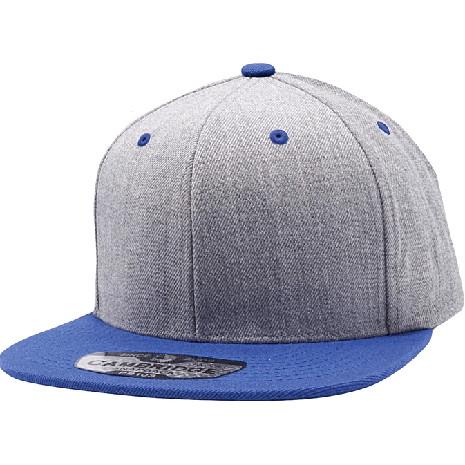 Wool snapback hat
