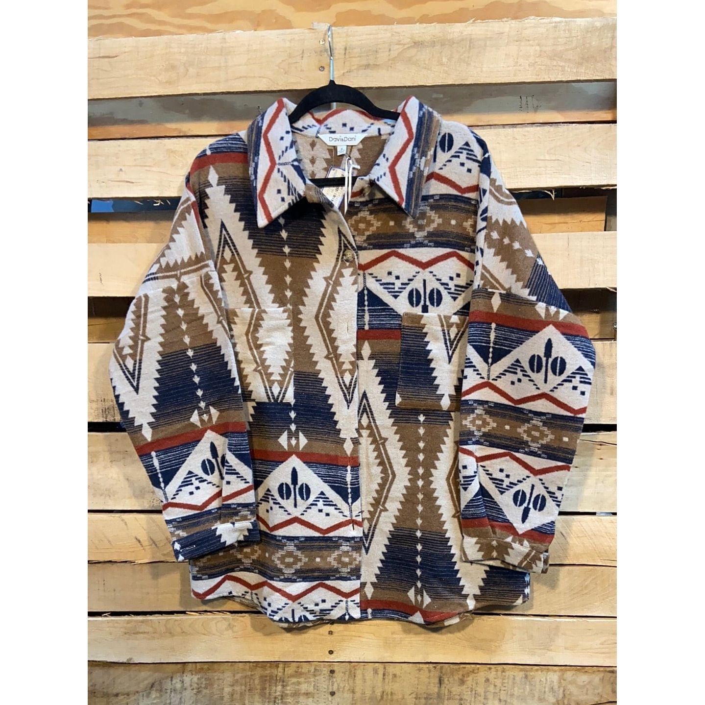 Printed Long Sleeve Jacket