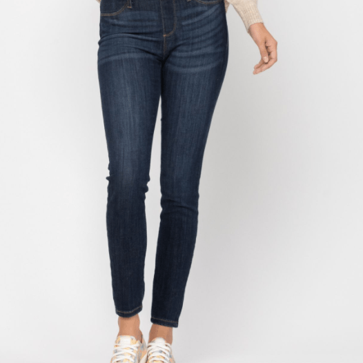 judy blue Mid-rise pull on skinny jegging