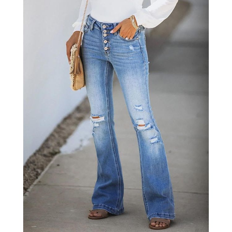 Micro flared jeans