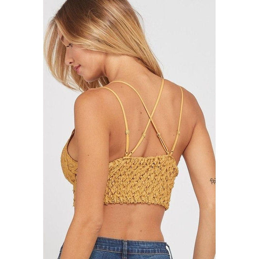 Exclusive Scallop Lace Bralette