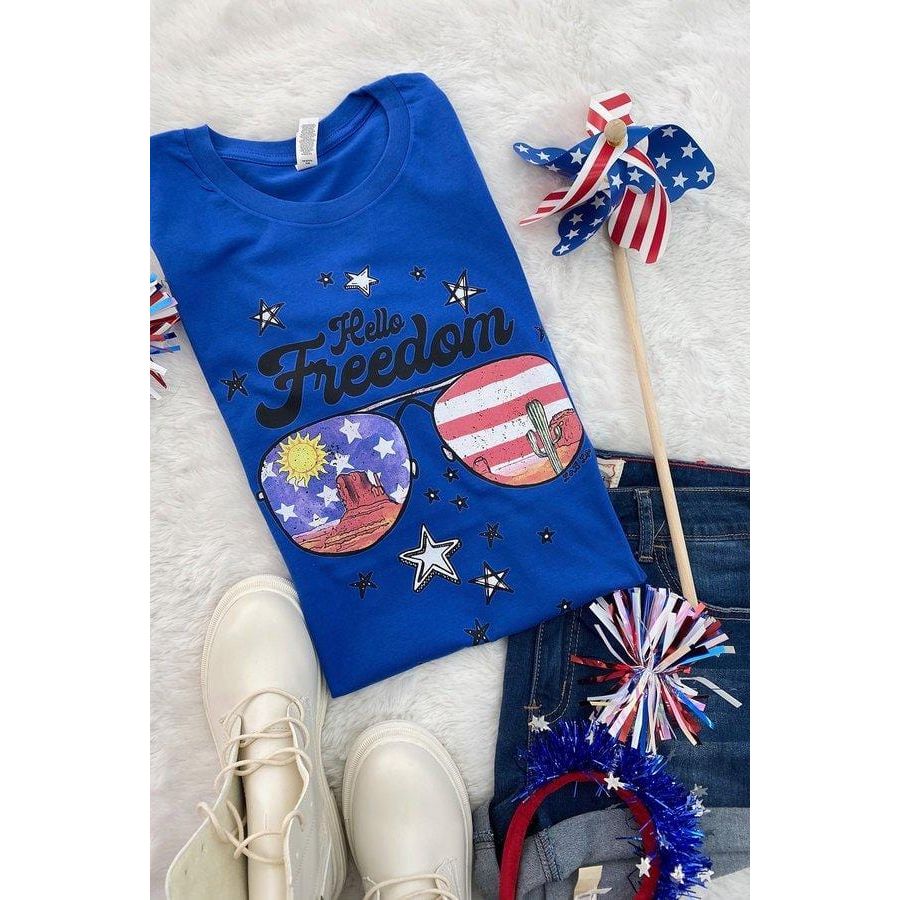 Hello freedom t-shirt