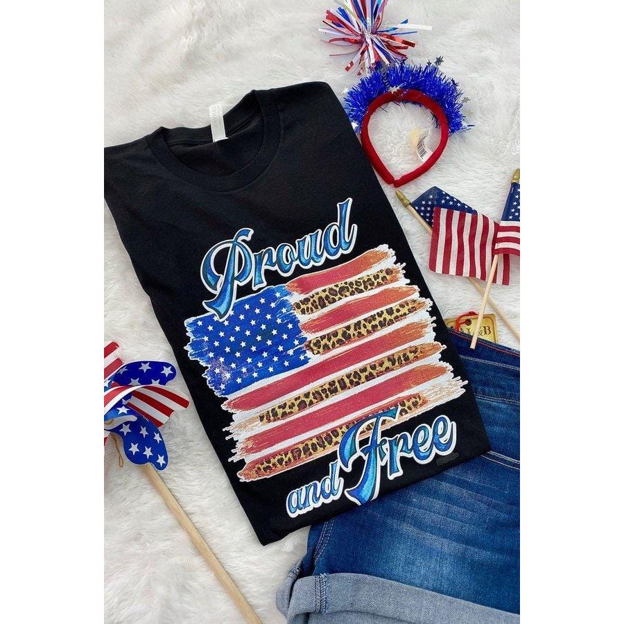Proud and free t-shirt