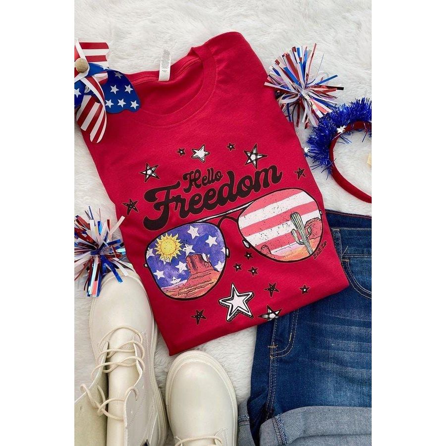 Hello freedom t-shirt