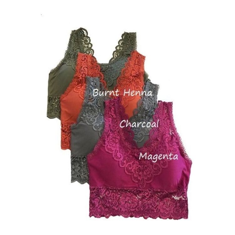 Padded Lace Bralette