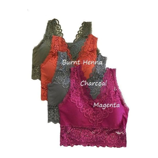 Padded Lace Bralette