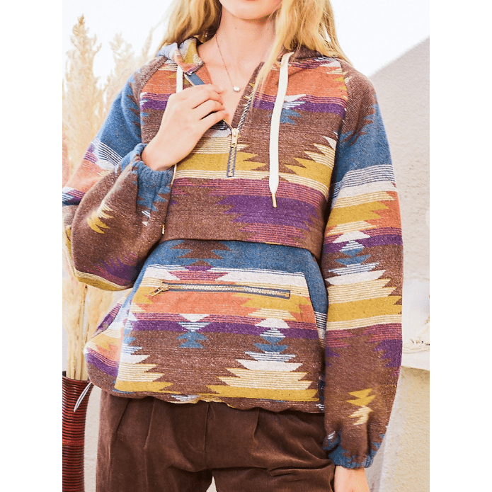 Women's Aztec Hoodie