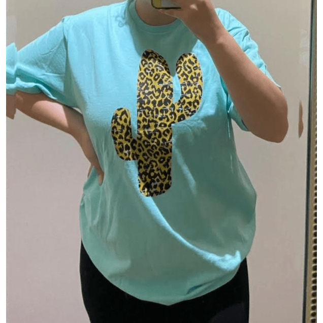 Leopard Cactus Tee